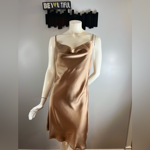 Amaryllis Nora Satin Slip Dress Size Small - Picture 3 of 10